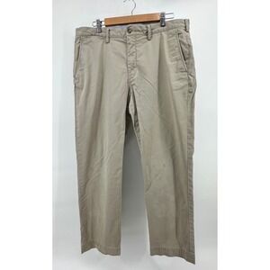 Polo Ralph Lauren Mens Stretch Straight Fit‎ Chino Pants Khaki Tan 36/30 36x30